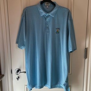 Peter Millar Summer Comfort Golf Shirt Size XL with Ballybunion Golf Club Logo